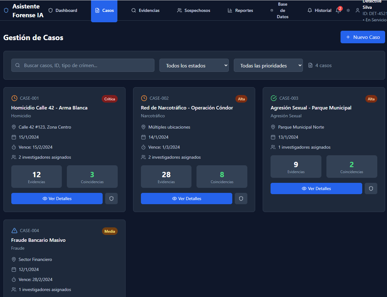 Asistente Forense con IA